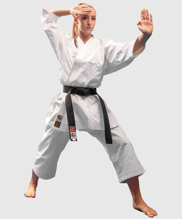 Kimono de Karaté Hayashi Tenno Elite WKF - Blanc - Image 8