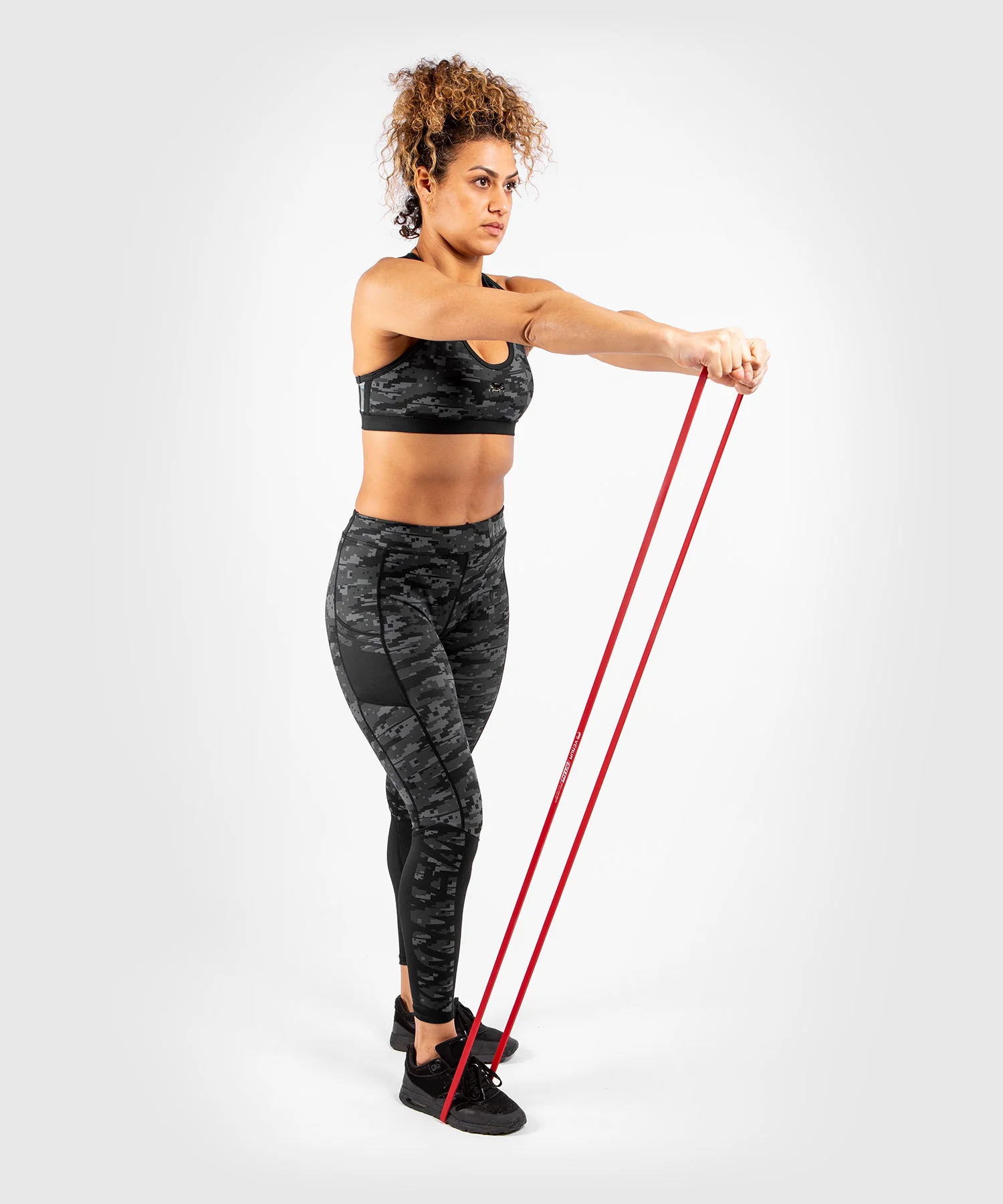Bande de Résistance Venum Challenger - Rouge - 12-25lbs - Image 2