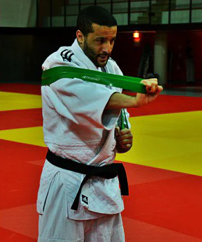 Bande élastique 4Trainer Powerband Fort - Résistance 15 à 23 kg - Vert - Image 3