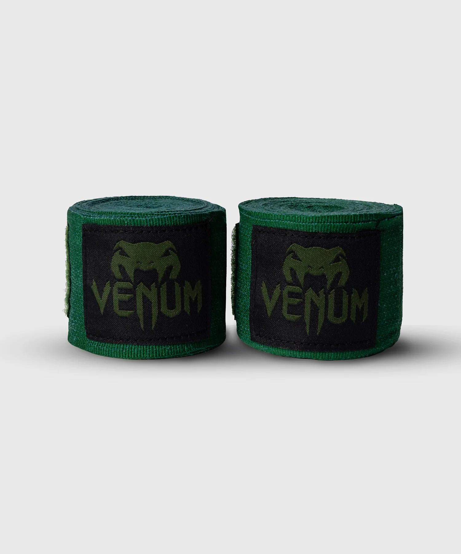 Bandages de boxe Venum Kontact - Kaki/Noir - 4,5 m (180 in) - Image 2