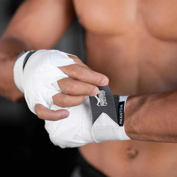 Bandes de Boxe Phantom Athletics Impact - Blanc - Image 3