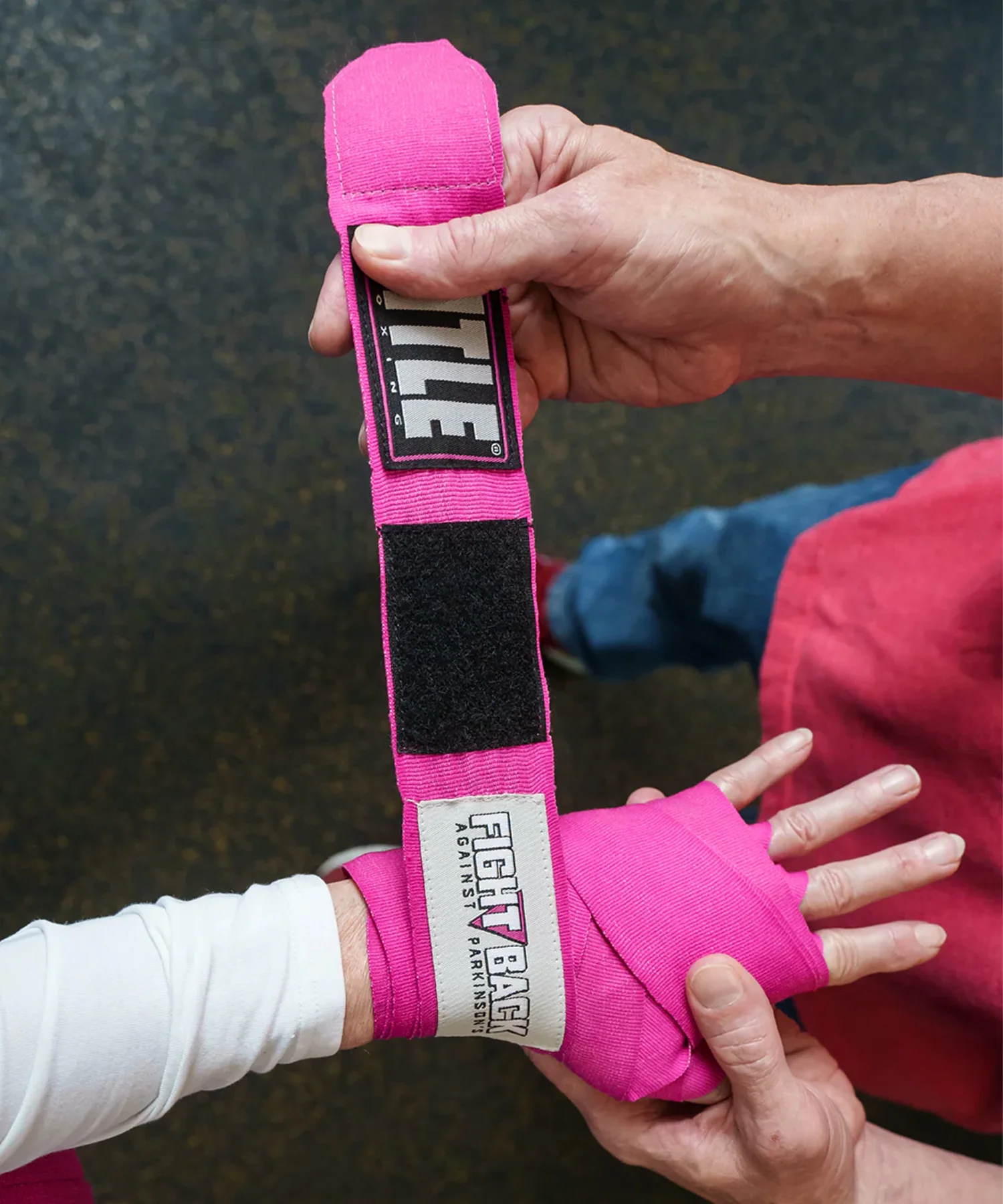 Bandes De Boxe Title Boxing - Rose- 4,5m - Image 3