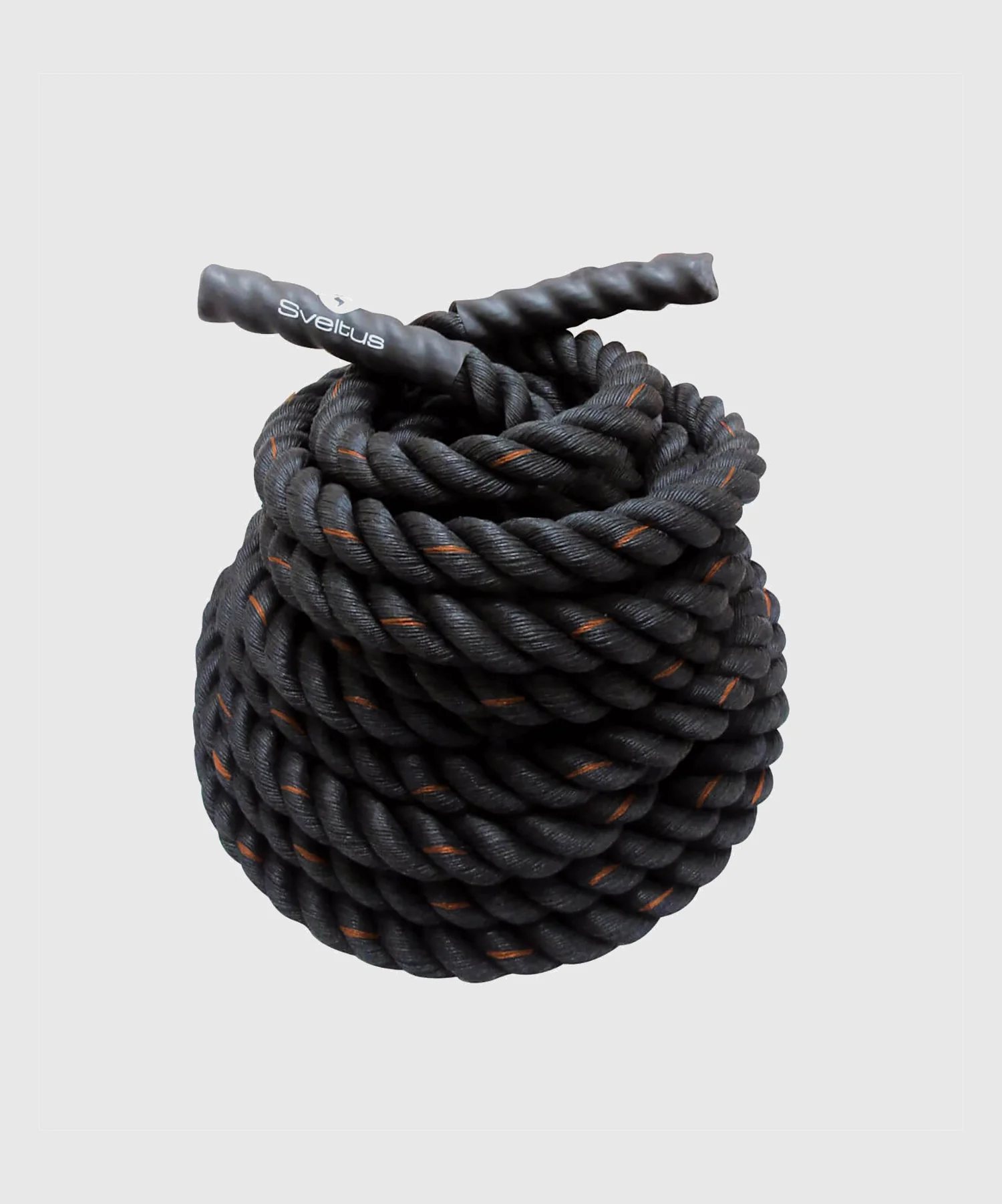 Battle Rope Sveltus - 15 m - Noir/Orange