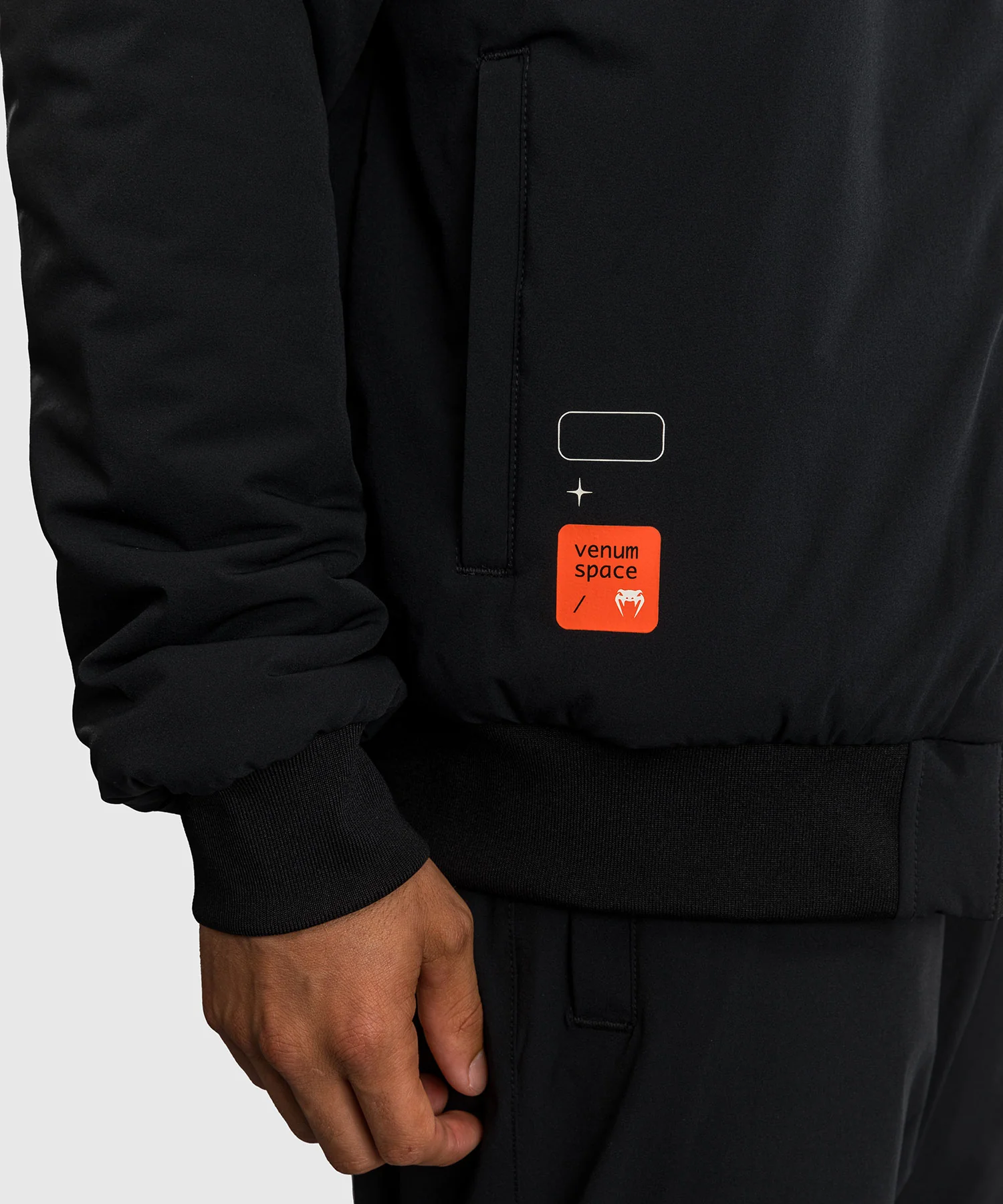 Veste Bomber Venum Eclipse – Noir/Ivoire - Image 8