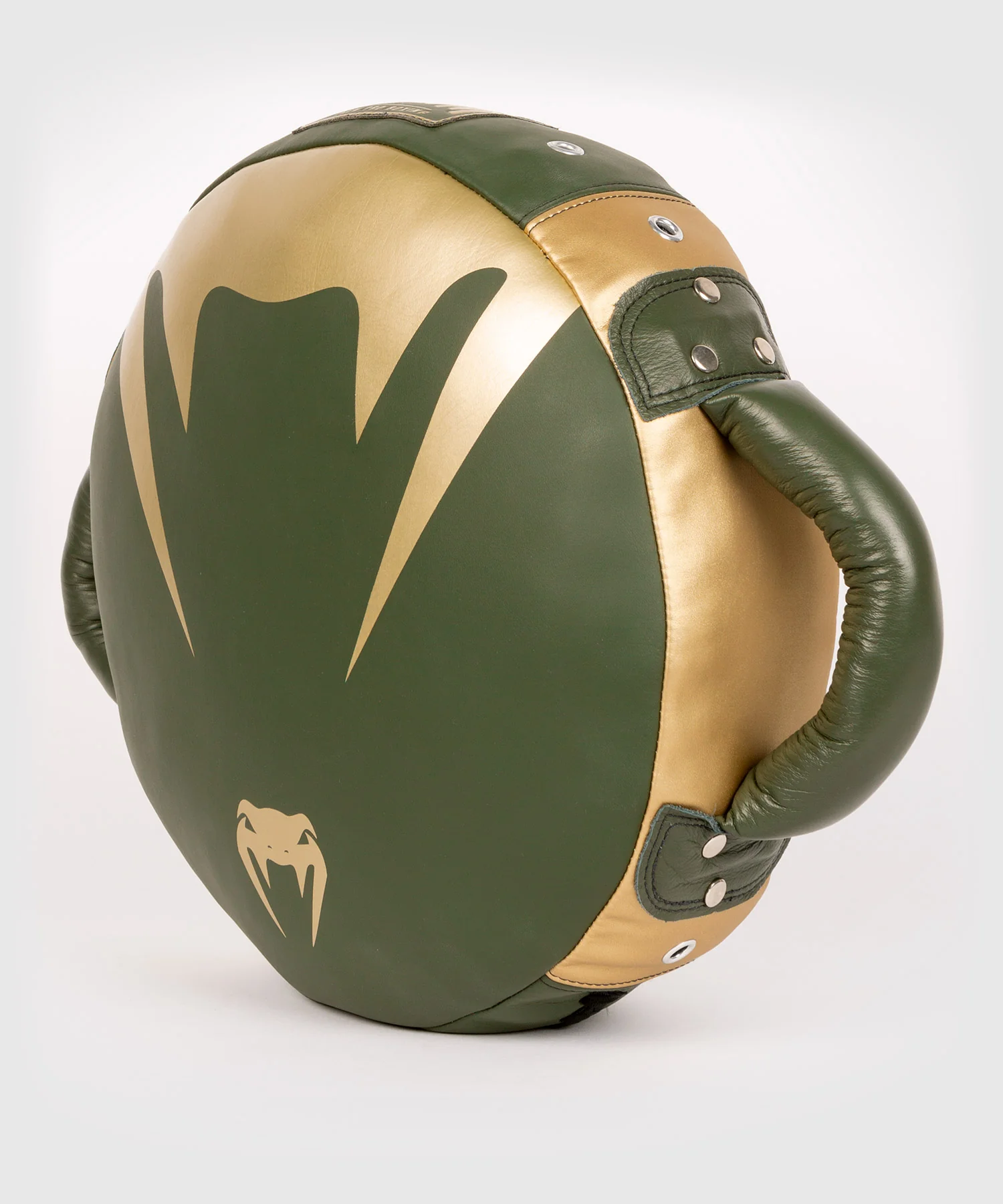 Bouclier de Frappe Rond Venum Pro Boxing – Kaki/Or - Image 3