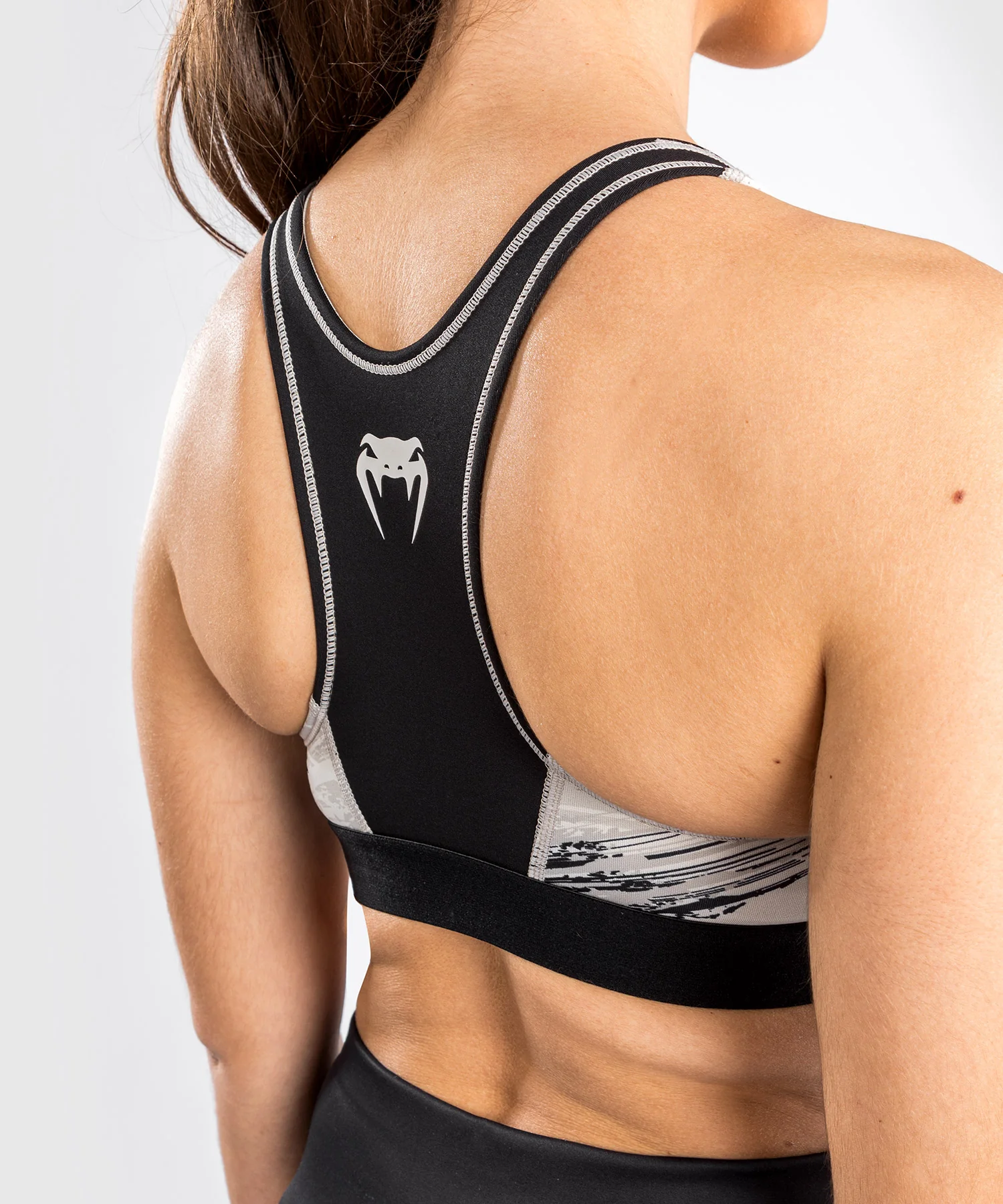 Brassière De Sport Femme UFC Venum Authentic Fight Week 2.0 - Sable/Noir - Image 9