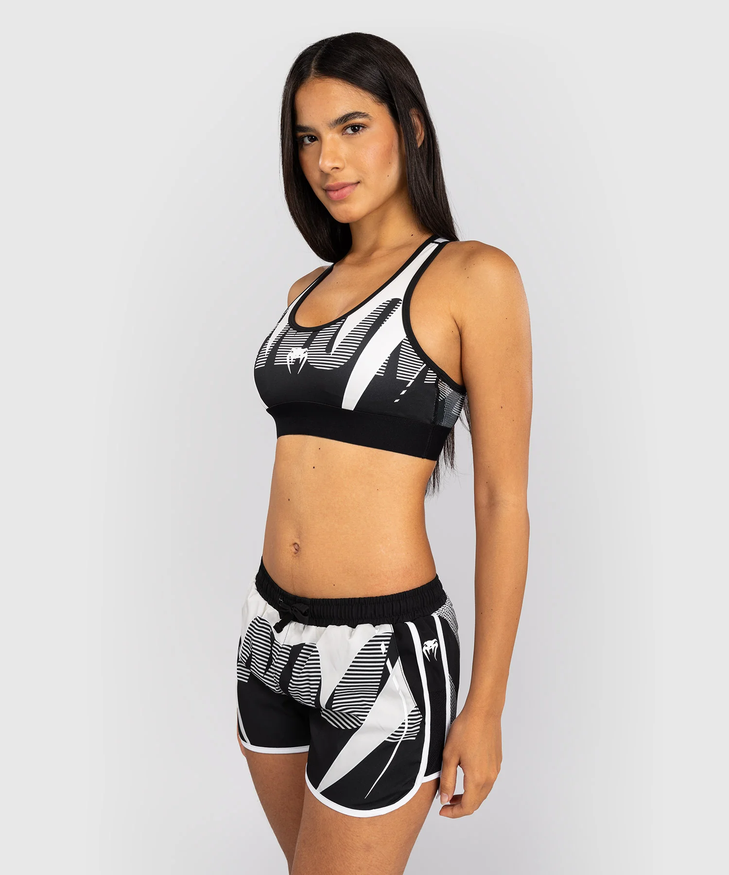 Brassière de Sport Femme Venum Adrenaline – Noir/Ivoire - Image 2