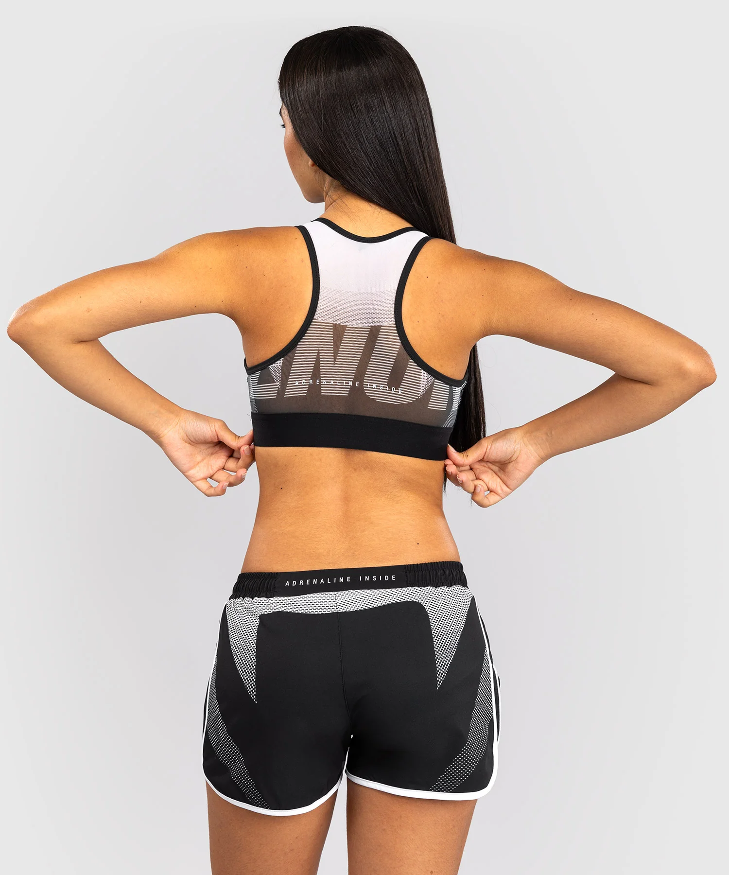 Brassière de Sport Femme Venum Adrenaline – Noir/Ivoire - Image 3