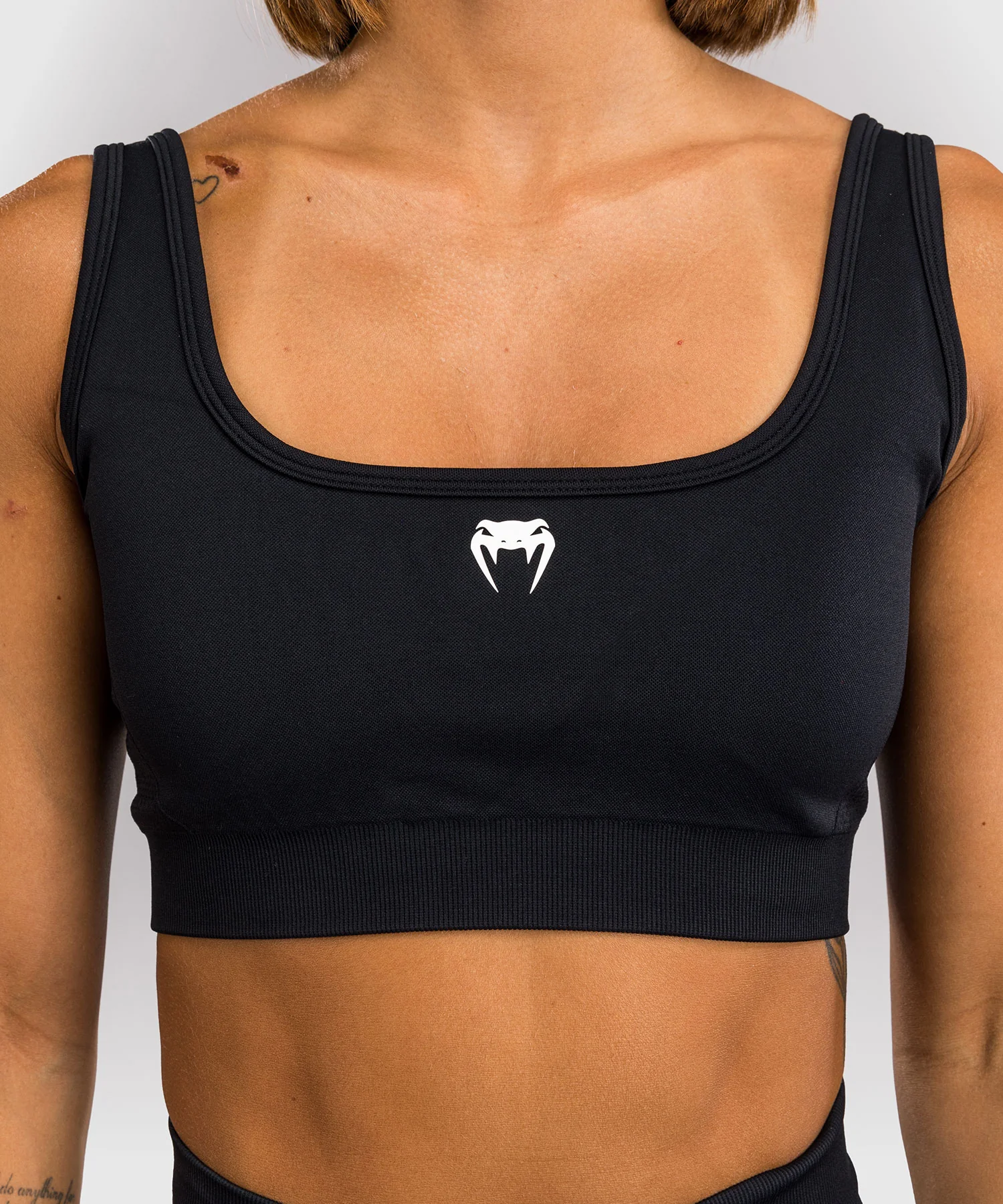 Brassière de Sport Longue Venum Sculpt – Noir/Blanc - Image 5