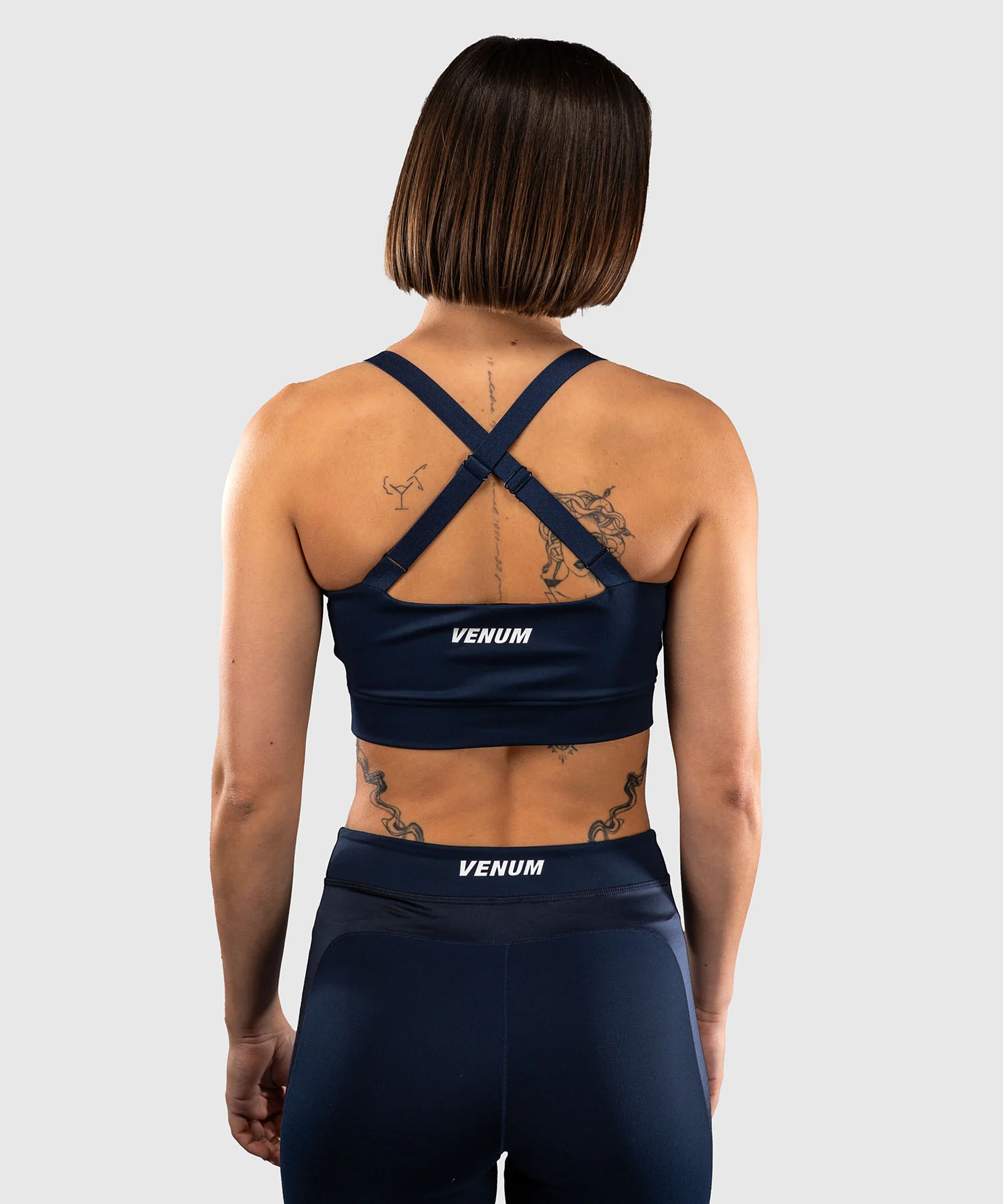 Brassière de Sport pour Femme Venum Sculpt Shape - Bleu Marine - Image 3