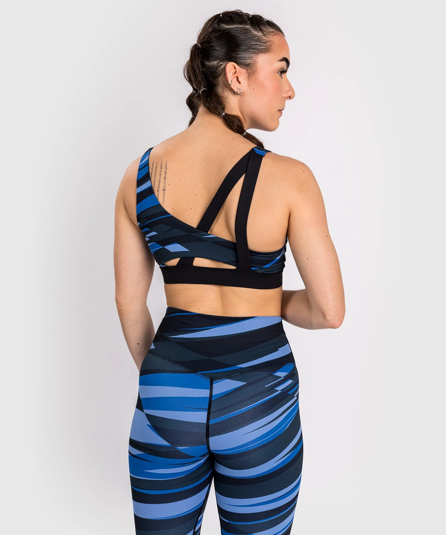 Brassière de Sport pour Femmes Venum Abyss - Bleu Foncé - Image 3