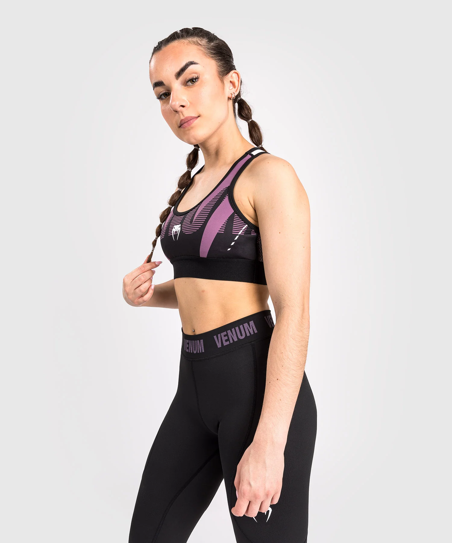 Brassière de Sport pour Femmes Venum Adrenaline - Purple - Image 2
