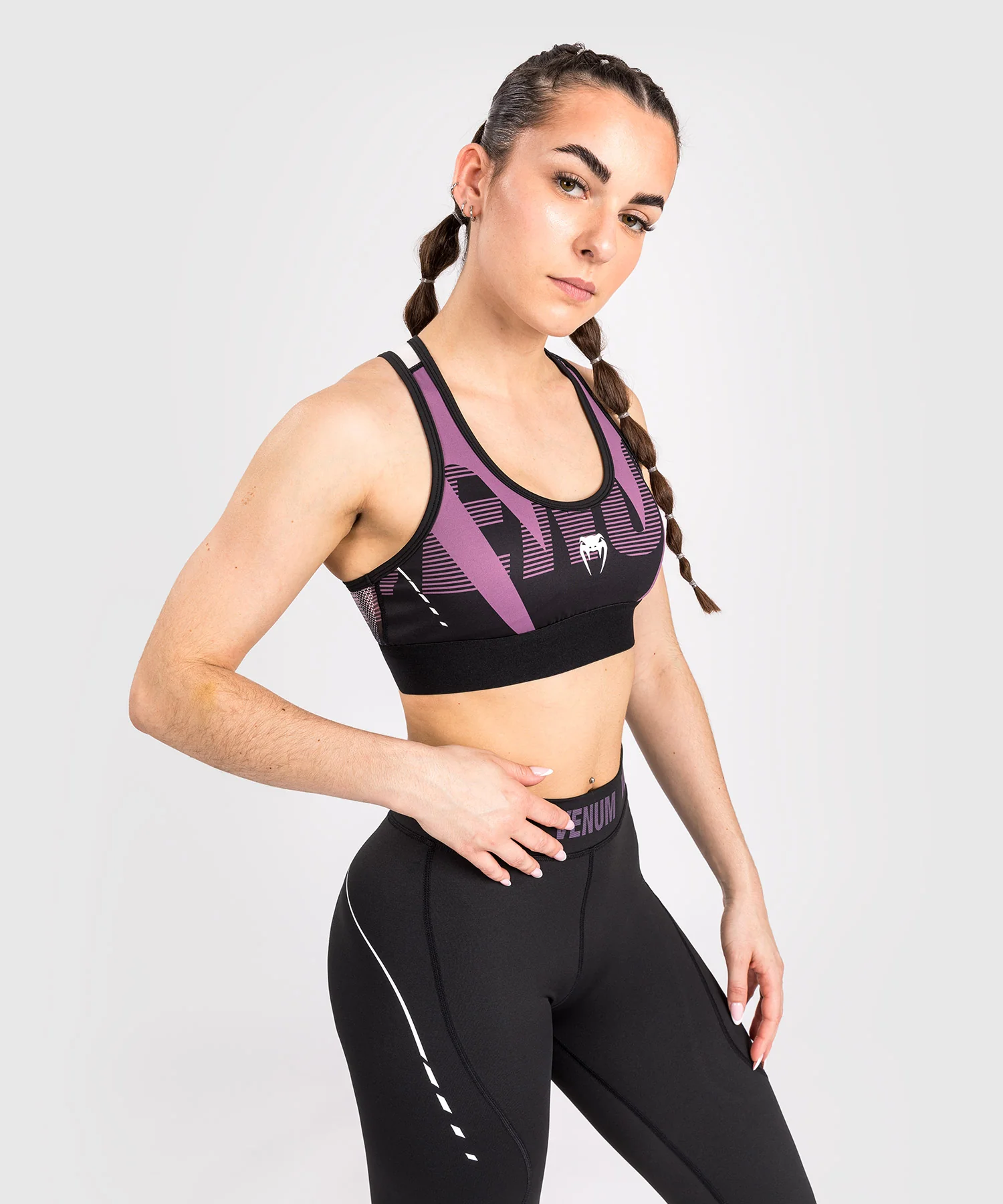 Brassière de Sport pour Femmes Venum Adrenaline - Purple - Image 3