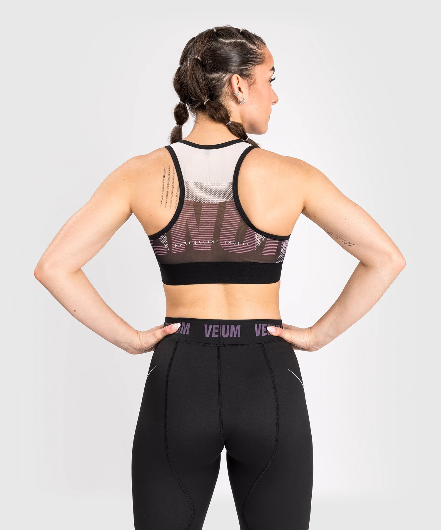 Brassière de Sport pour Femmes Venum Adrenaline - Purple - Image 4