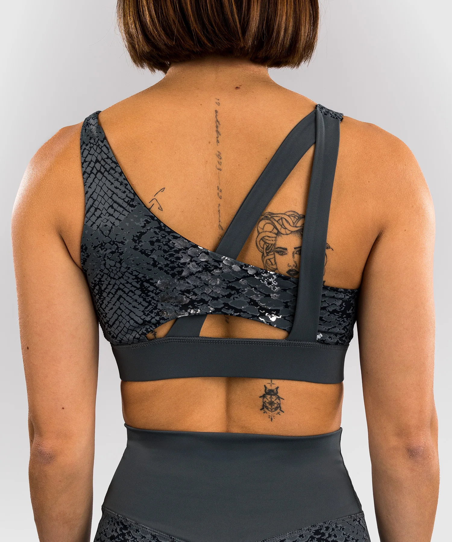 Brassière de sport pour Femmes Venum Amazonia - Gris foncé - Image 3