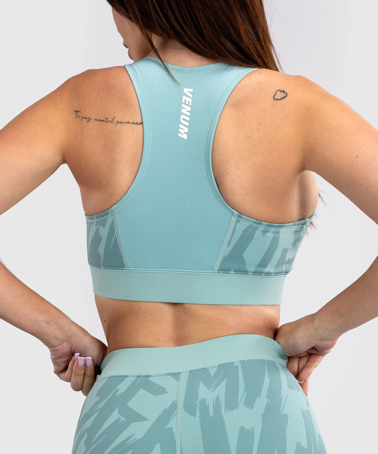 Brassière de Sport pour Femmes Venum Graffiti - Aqua - Image 5