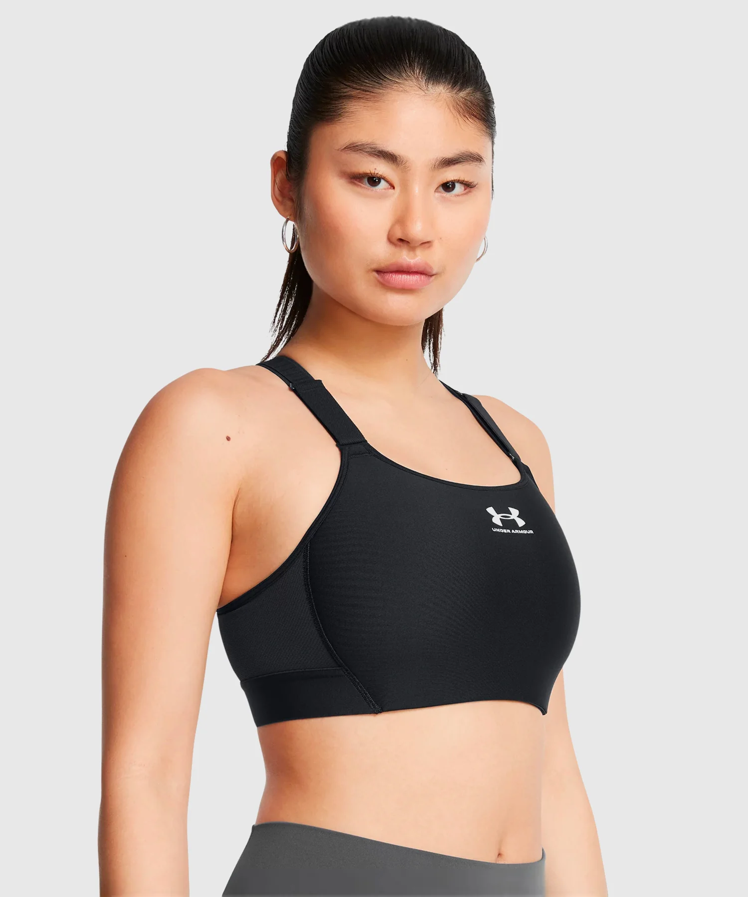 Brassière De Sport Under Armour Heatgear® Armour High Pour Femme - Noir - Image 3