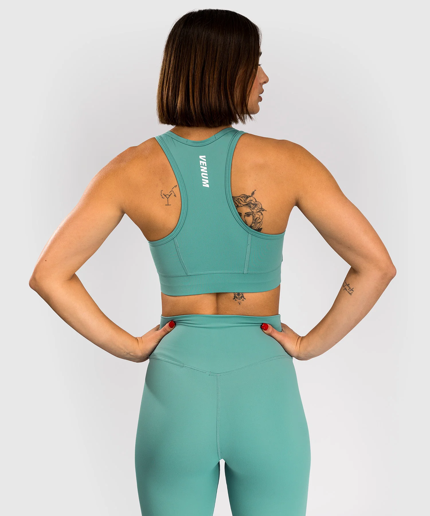 Brassière de Sport Venum Essential Medium Impact pour Femmes - Vert d'Eau - Image 3