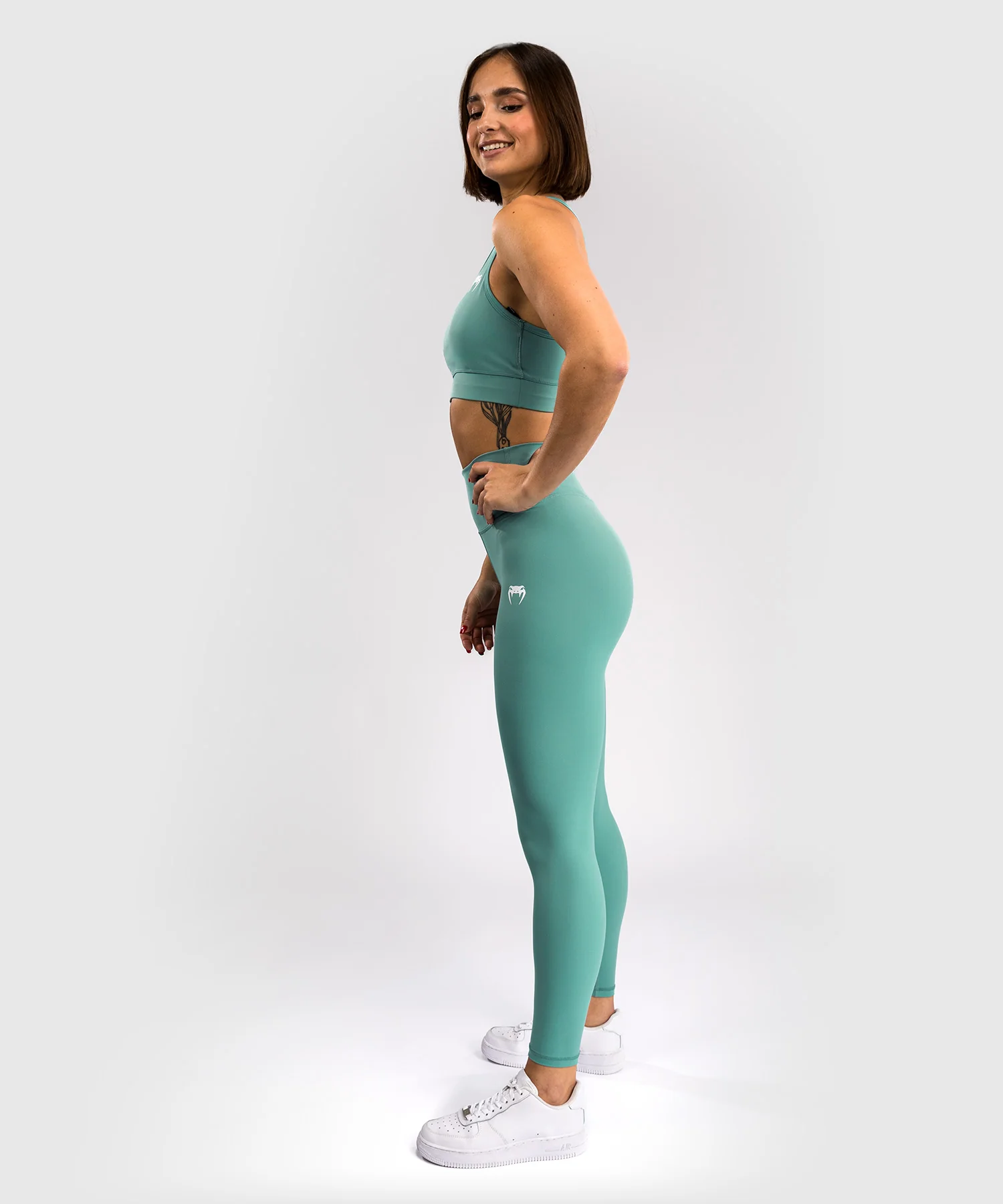 Brassière de Sport Venum Essential Medium Impact pour Femmes - Vert d'Eau - Image 6