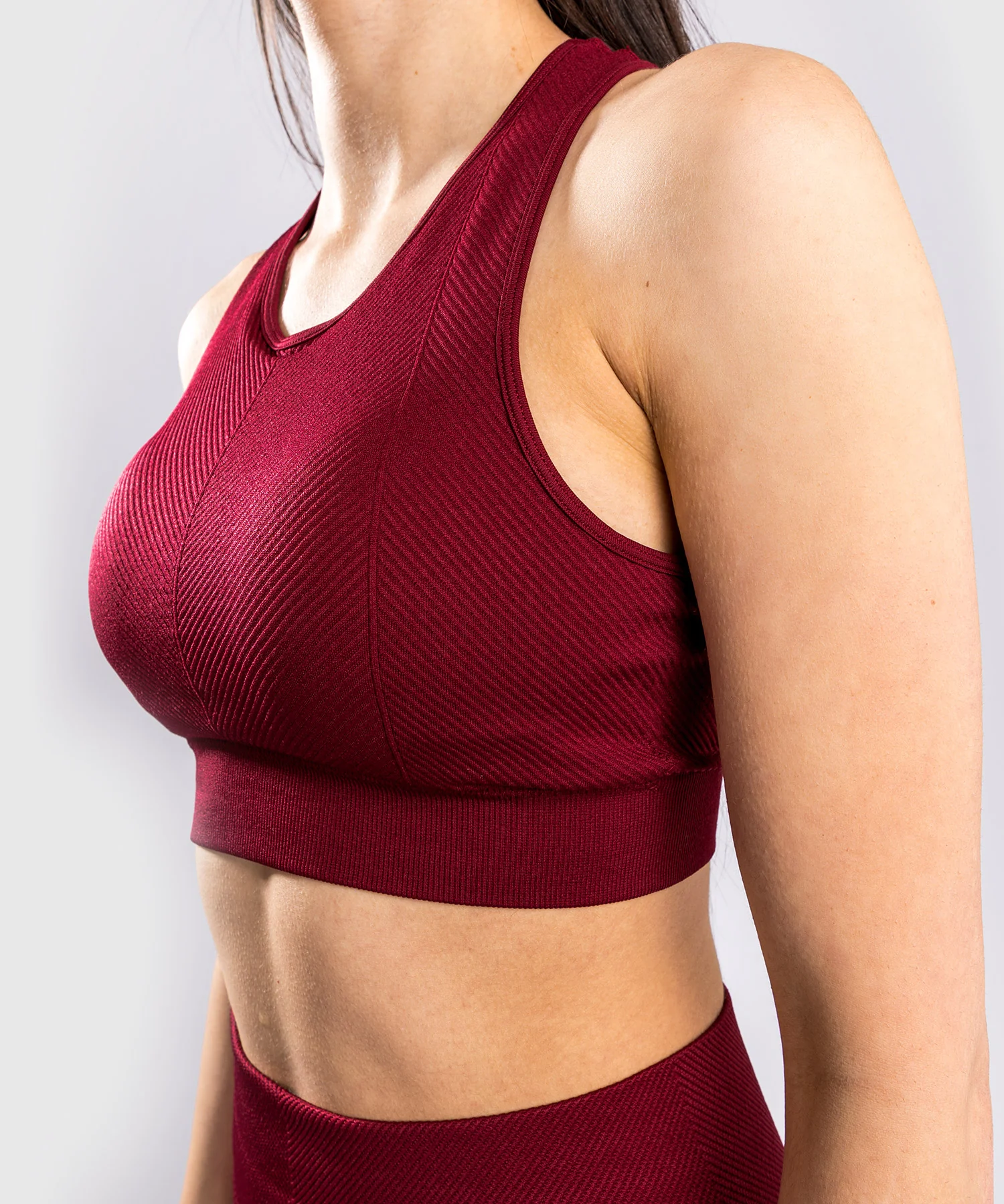 Brassière de Sport Venum Sparring  Seamless - Pour Femmes - Bordeaux - Image 6