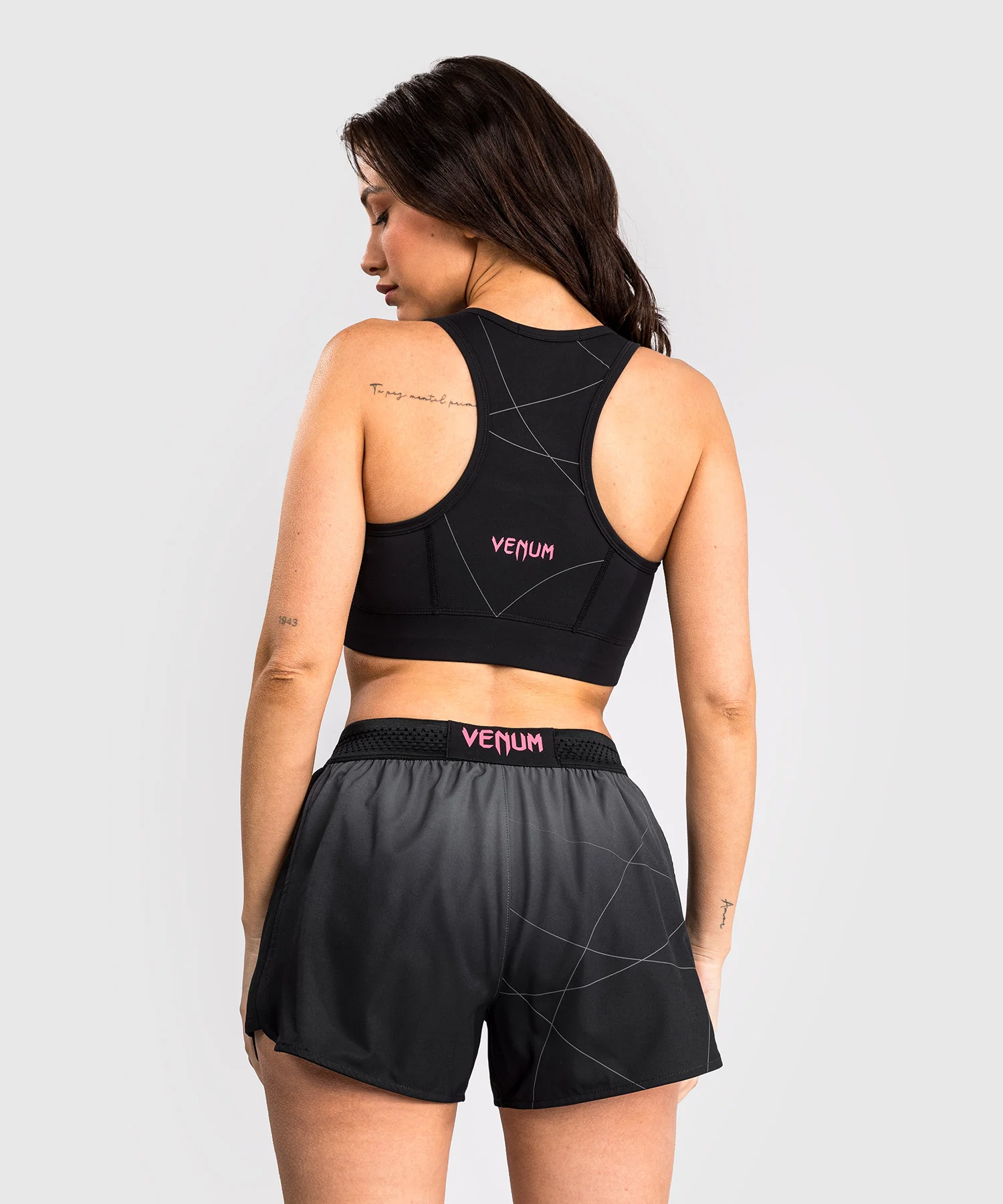 Brassière de Sport Venum Tactical XT- Noir/Gris Tempête - Image 3