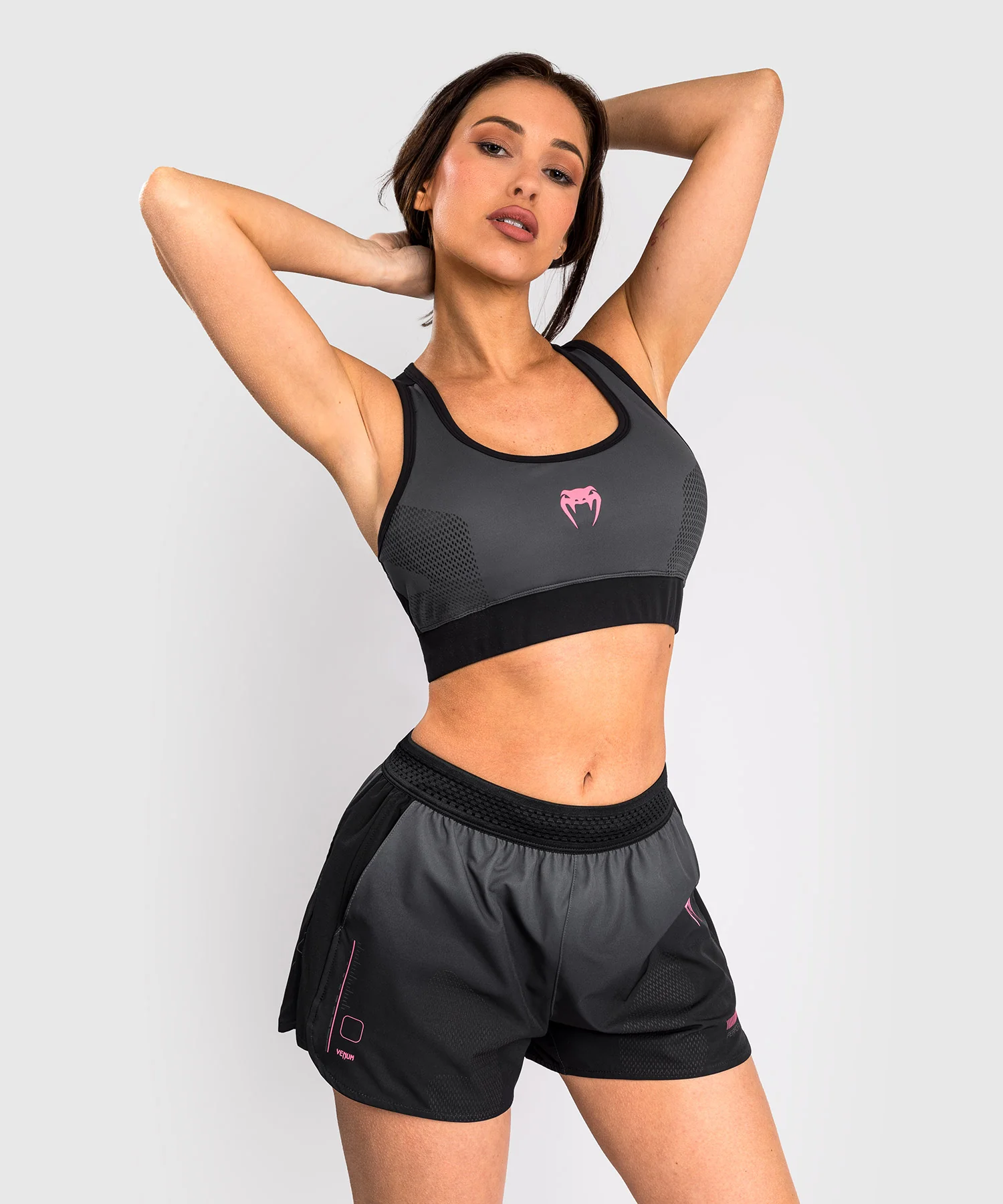 Brassière de Sport Venum Tactical XT- Noir/Gris Tempête - Image 4