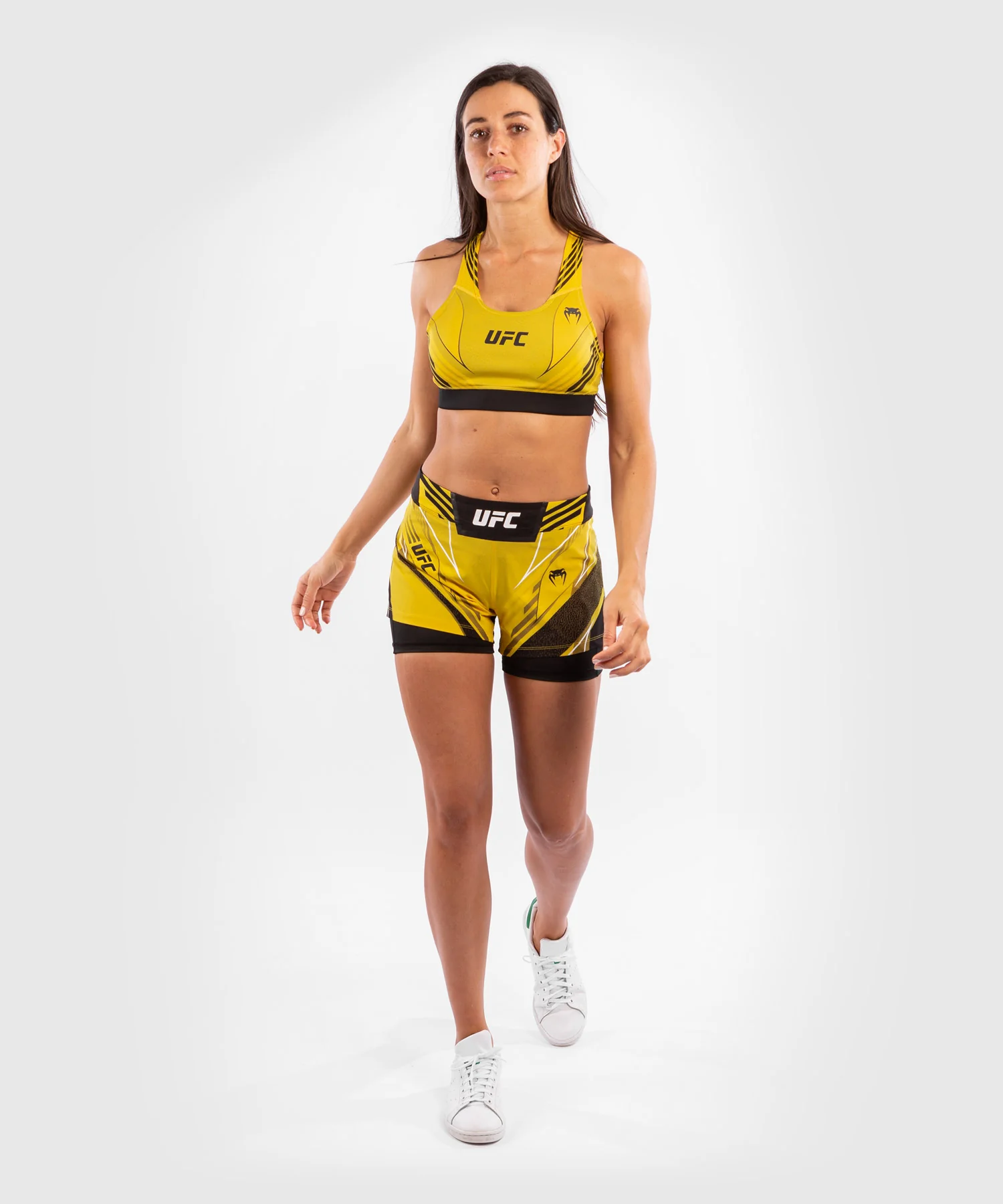 Brassière Femme UFC Venum Authentic Fight Night - Jaune - Image 7