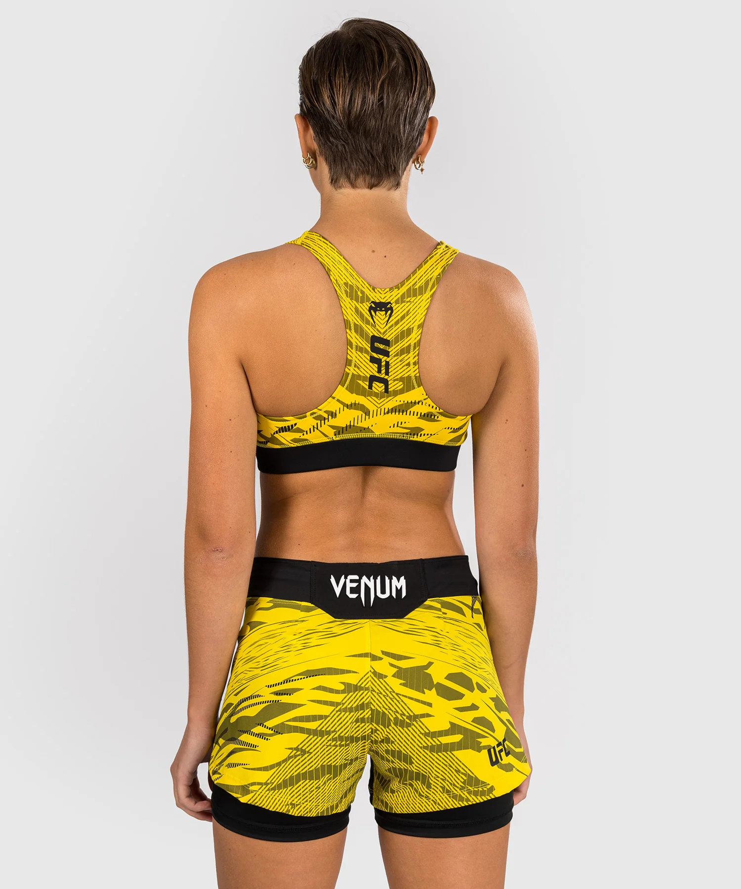 Brassière pour Femmes UFC Fusion by Venum Authentic Fight Night - Jaune - Image 3