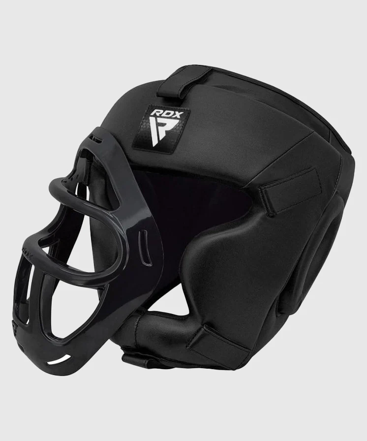 Casque de Boxe RDX grille Sports Zero impact - Noir - Image 5
