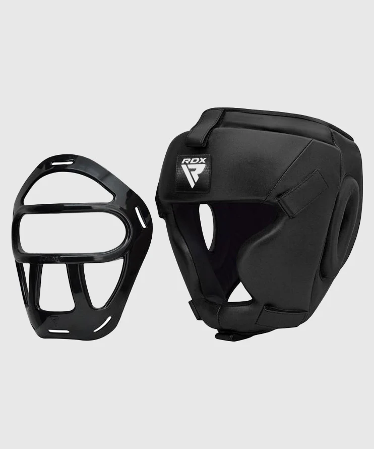 Casque de Boxe RDX grille Sports Zero impact - Noir - Image 6