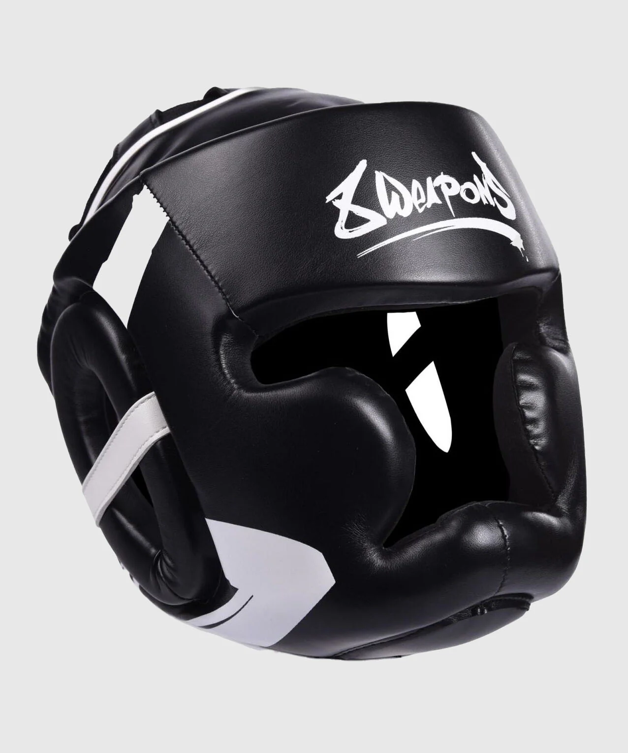 Casque de Boxe - 8 Weapons Unlimited - Noir/Blanc