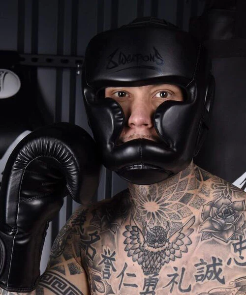 Casque de Boxe - 8 Weapons Unlimited - Noir/Noir - Image 8