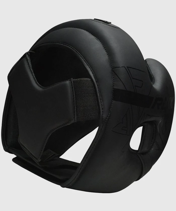 Casque de Boxe F6 Kara Rdx - Noir/Noir - Image 2