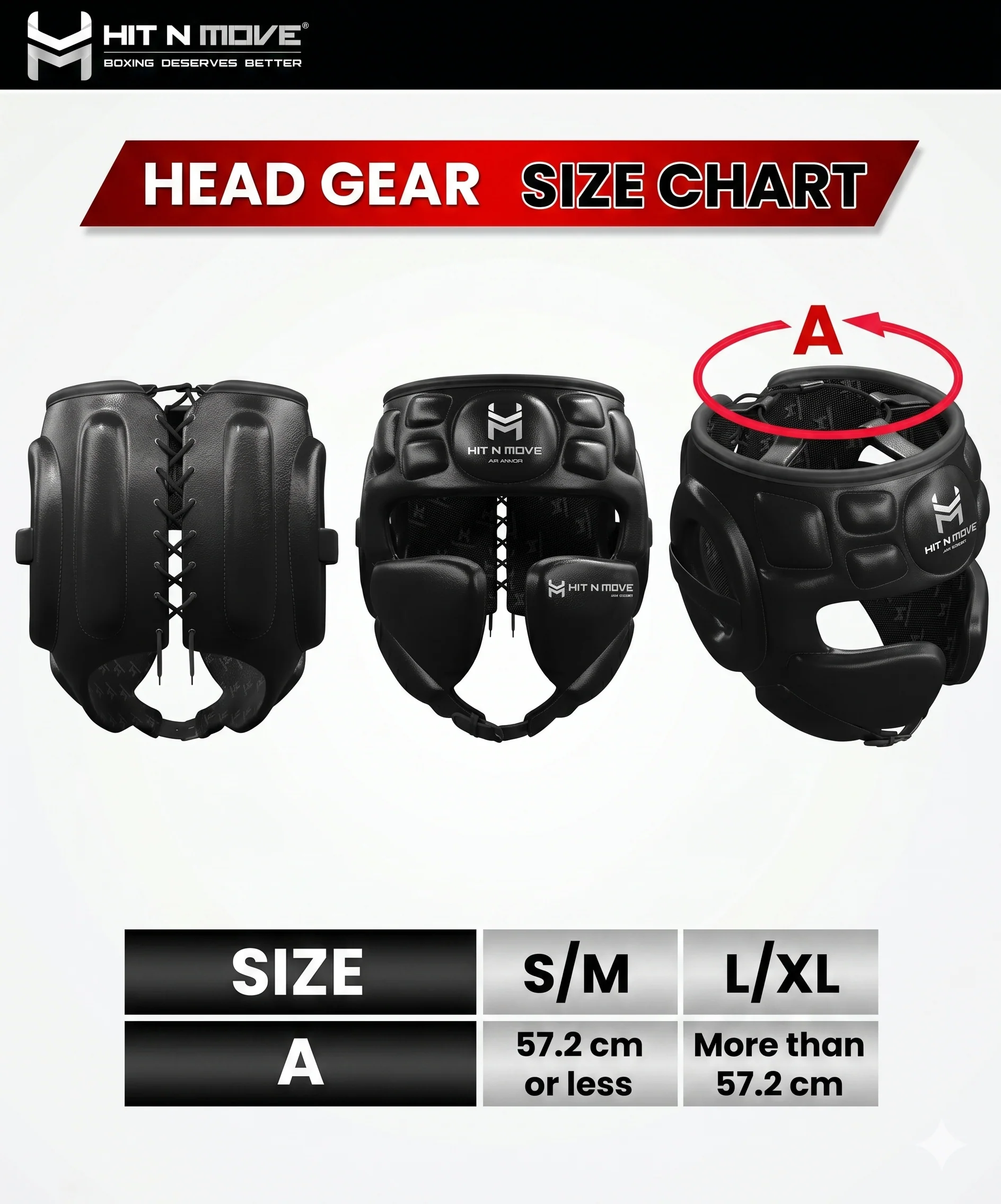 Casque de Boxe Hit N Move Air Armor - Blanc - Image 2