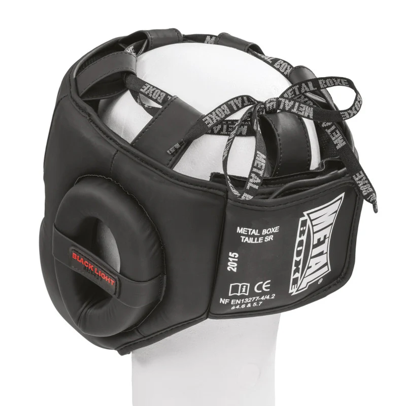 CASQUE DE BOXE METAL BOXE INTEGRAL CURTEX BLACK LIGHT - Noir - Image 2
