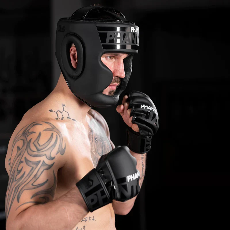 Casque De Boxe Phantom Athletics Apex  Full Face - Noir - Image 3
