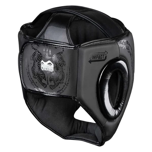 Casque De Boxe Phantom Athletics Muay Thai - Noir - Image 2