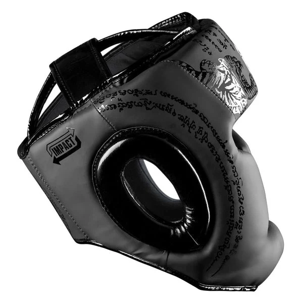 Casque De Boxe Phantom Athletics Muay Thai - Noir - Image 4