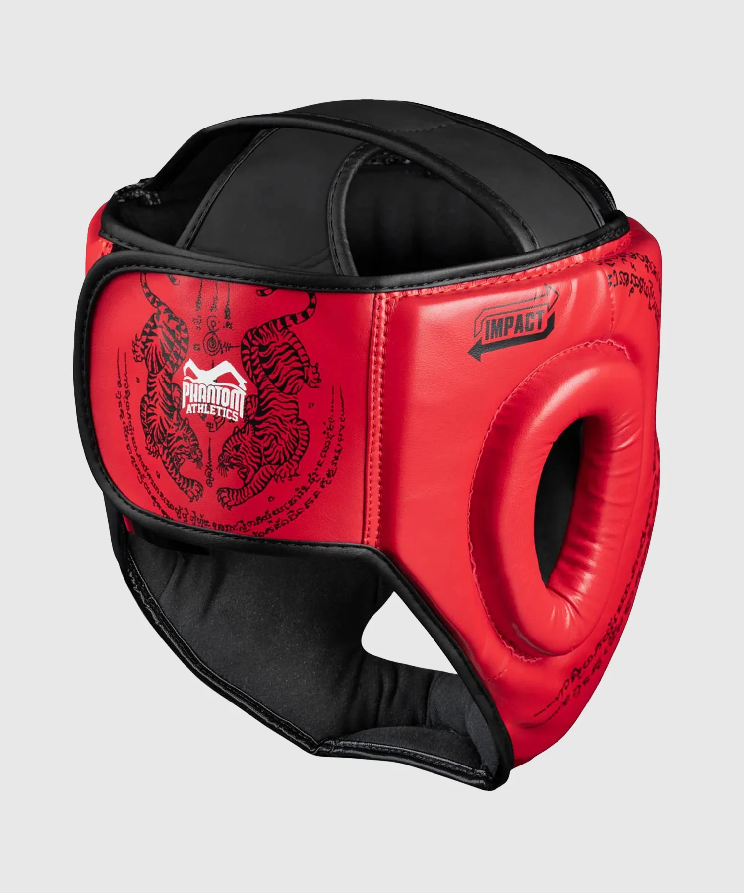 Casque De Boxe Phantom Athletics Muay Thai - Rouge - Image 2