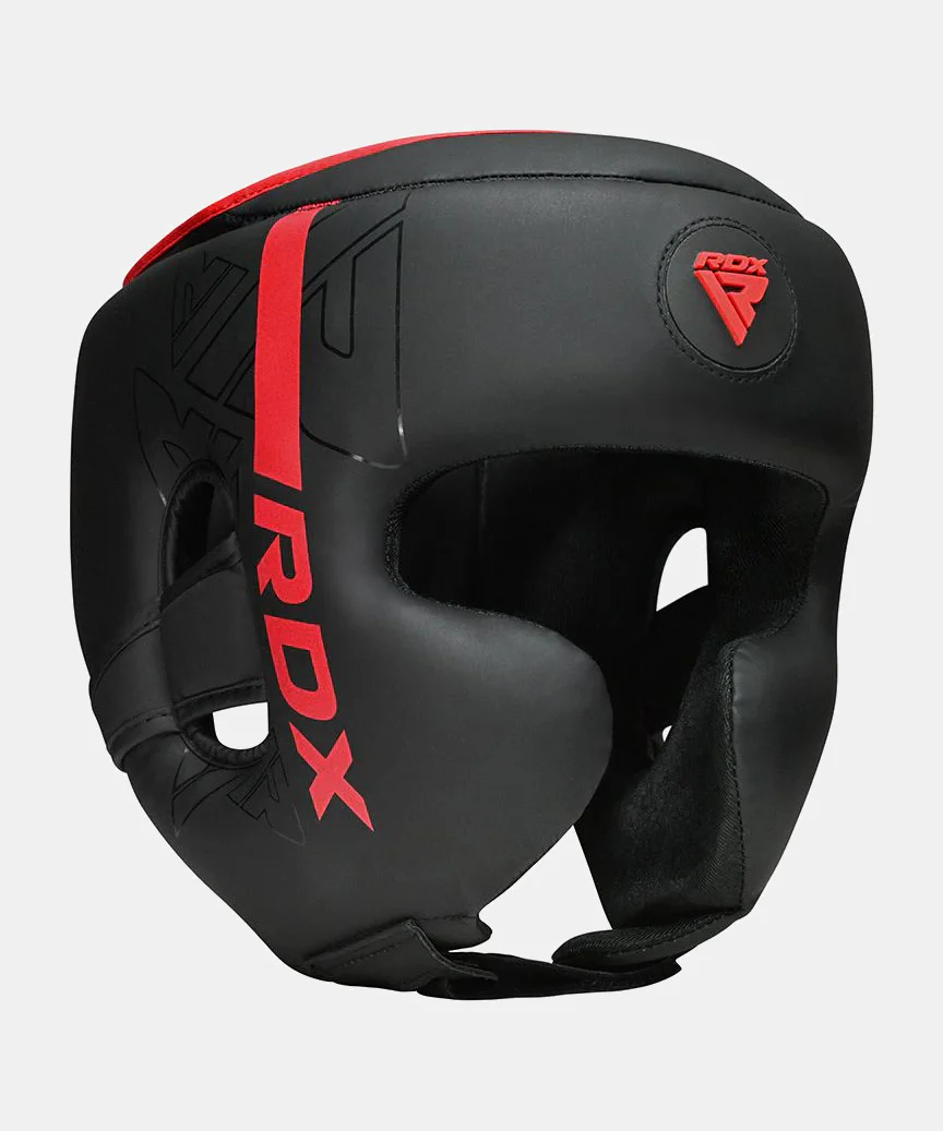 Casque de Boxe Rdx Kara - Noir/Rouge