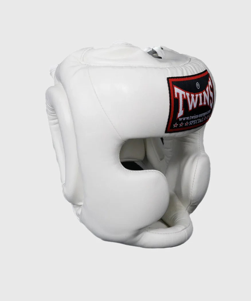 Casque de Boxe Twins - Blanc - Image 2