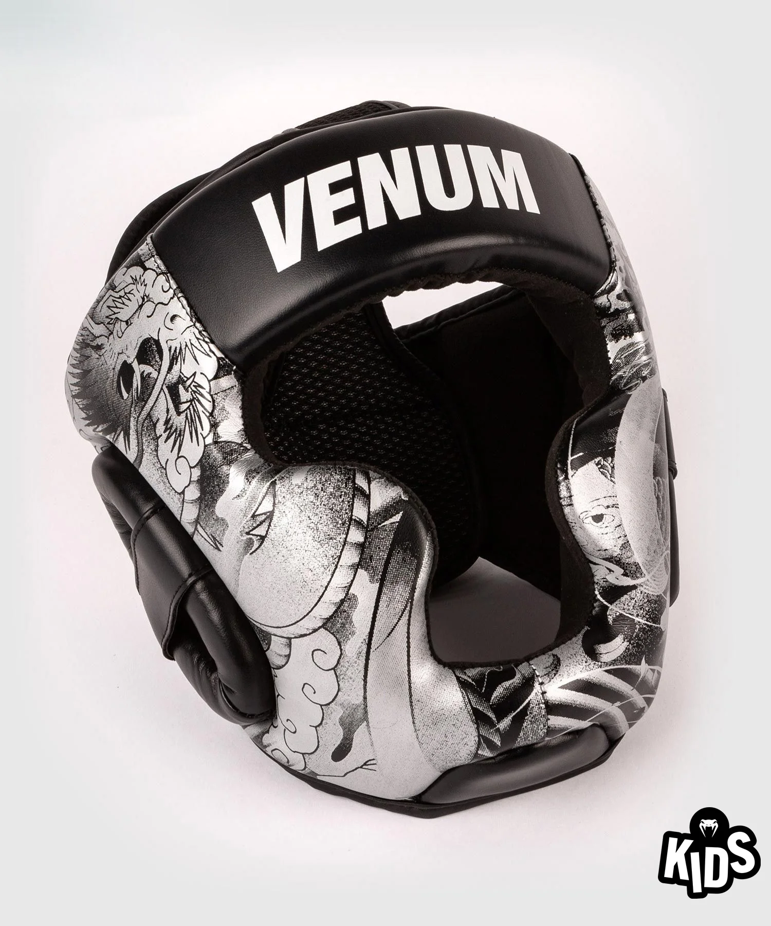 Casque de Boxe Venum YKZ21 - Pour Enfant - Noir/Blanc
