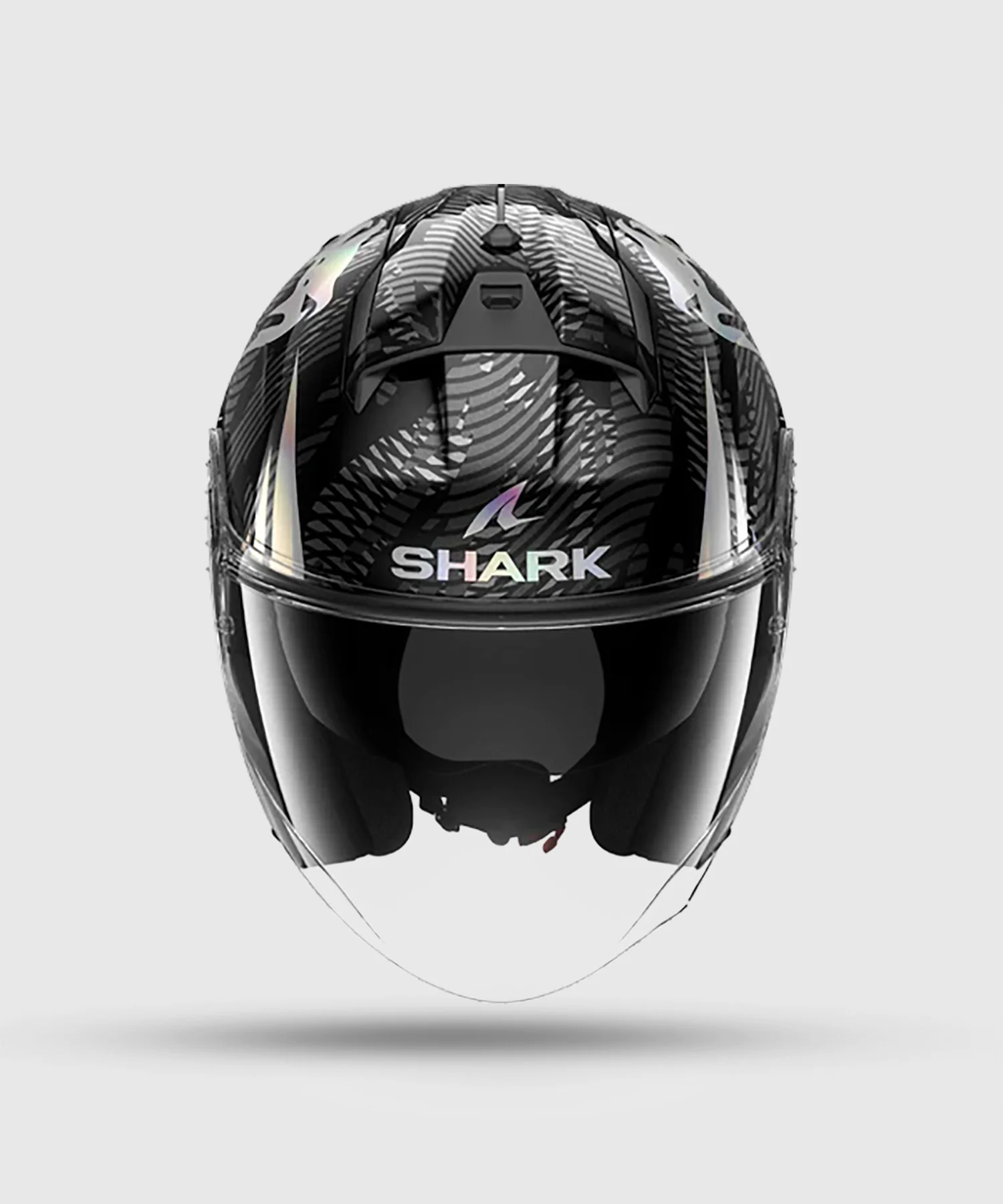 Casque de Moto Venum x Shark SKWAL JET – Noir Chromé Anthracite - Image 2