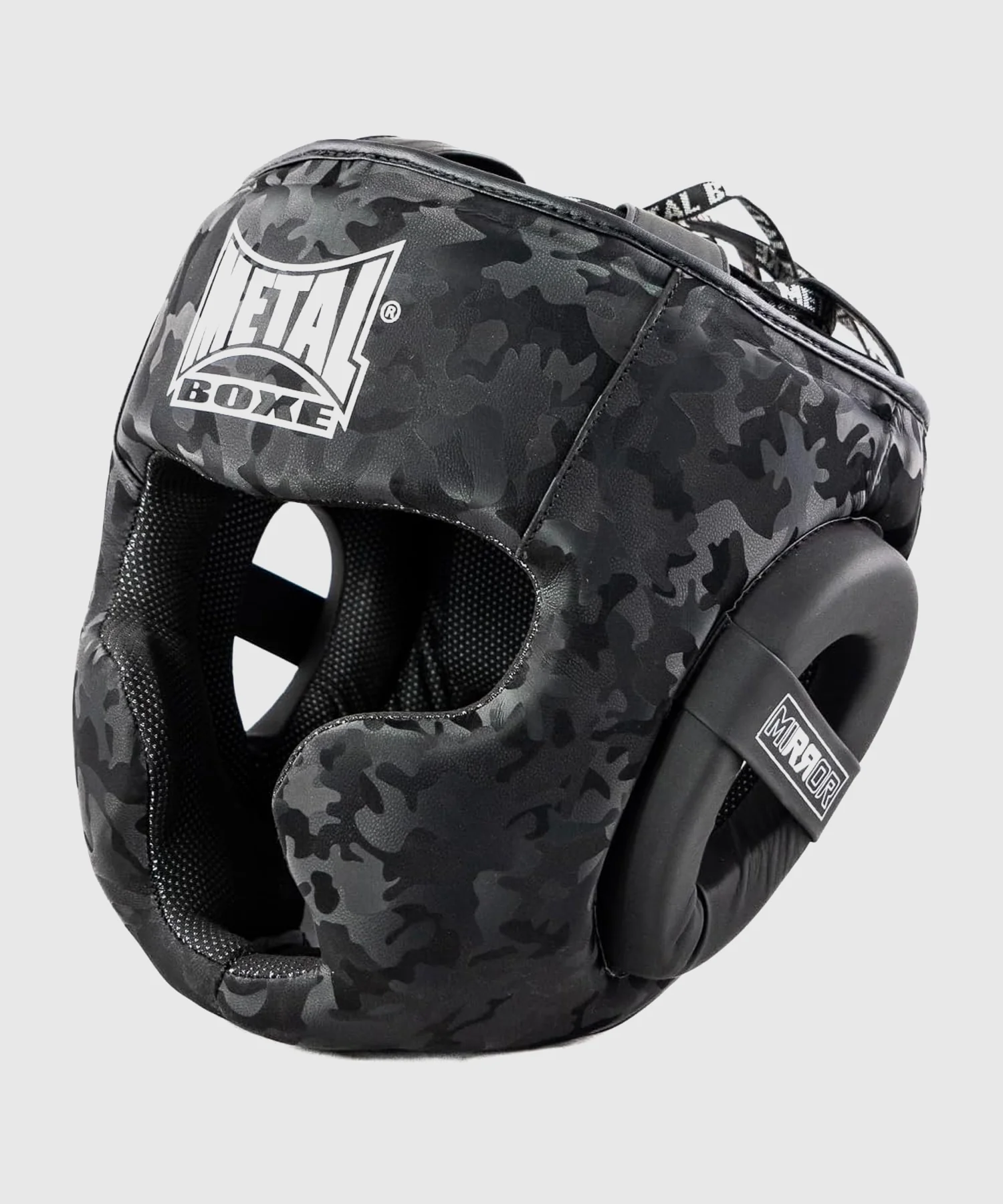 Casque Integrale Metal Boxe Mirror - Noir/Camo