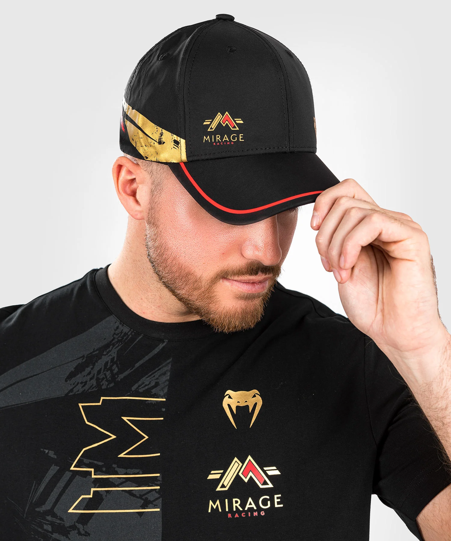 Casquette de baseball Venum x Mirage - Noir/Or - Image 4