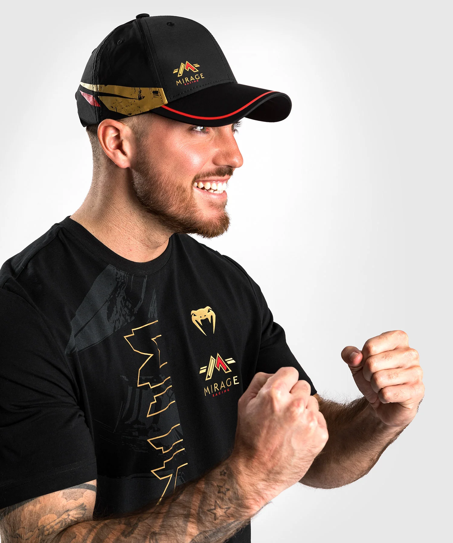 Casquette de baseball Venum x Mirage - Noir/Or - Image 7
