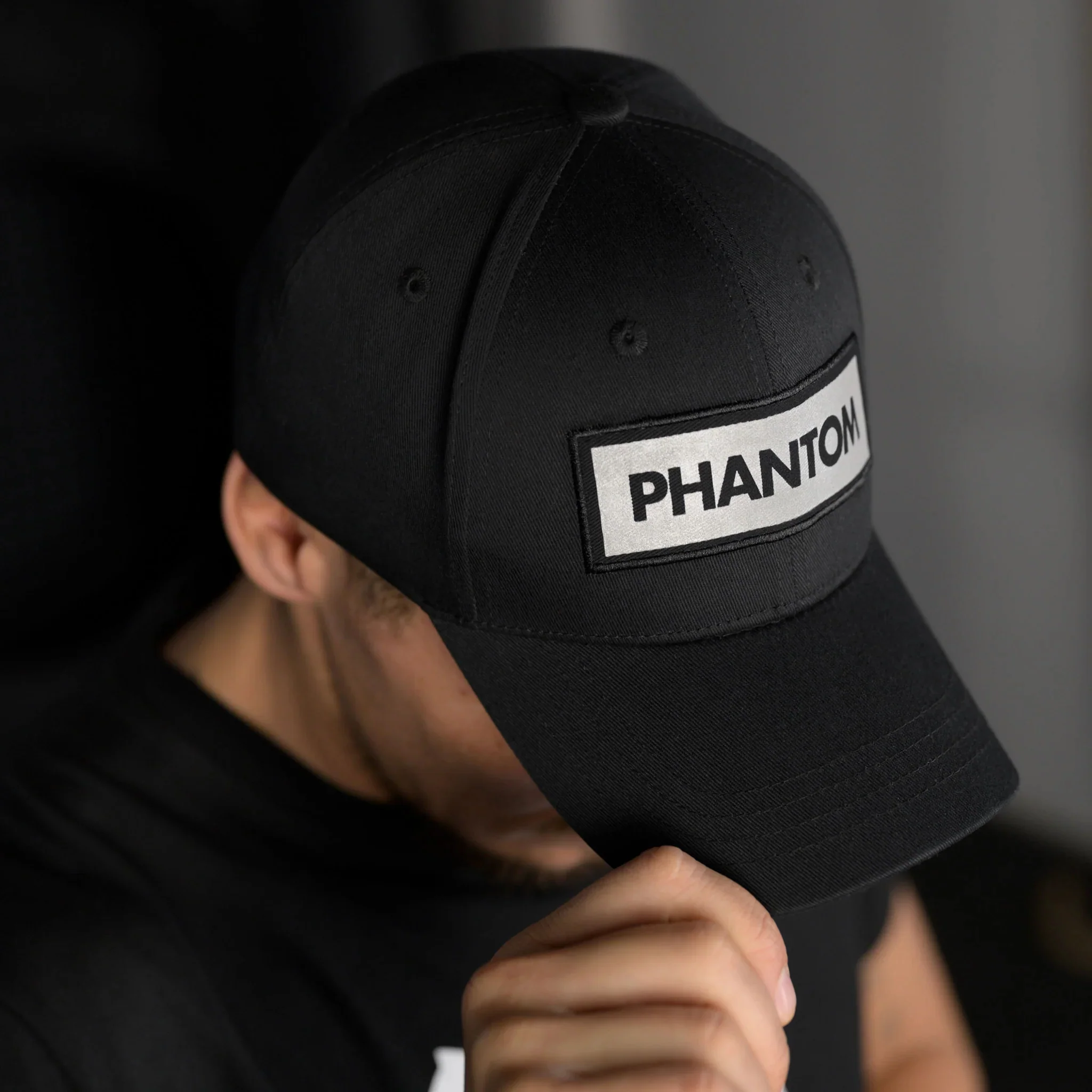 Casquette Phantom Athletics Lazer - Noir - Image 3