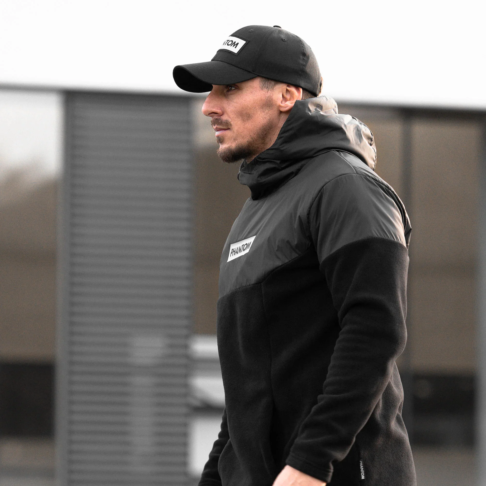 Casquette Phantom Athletics Lazer - Noir - Image 4