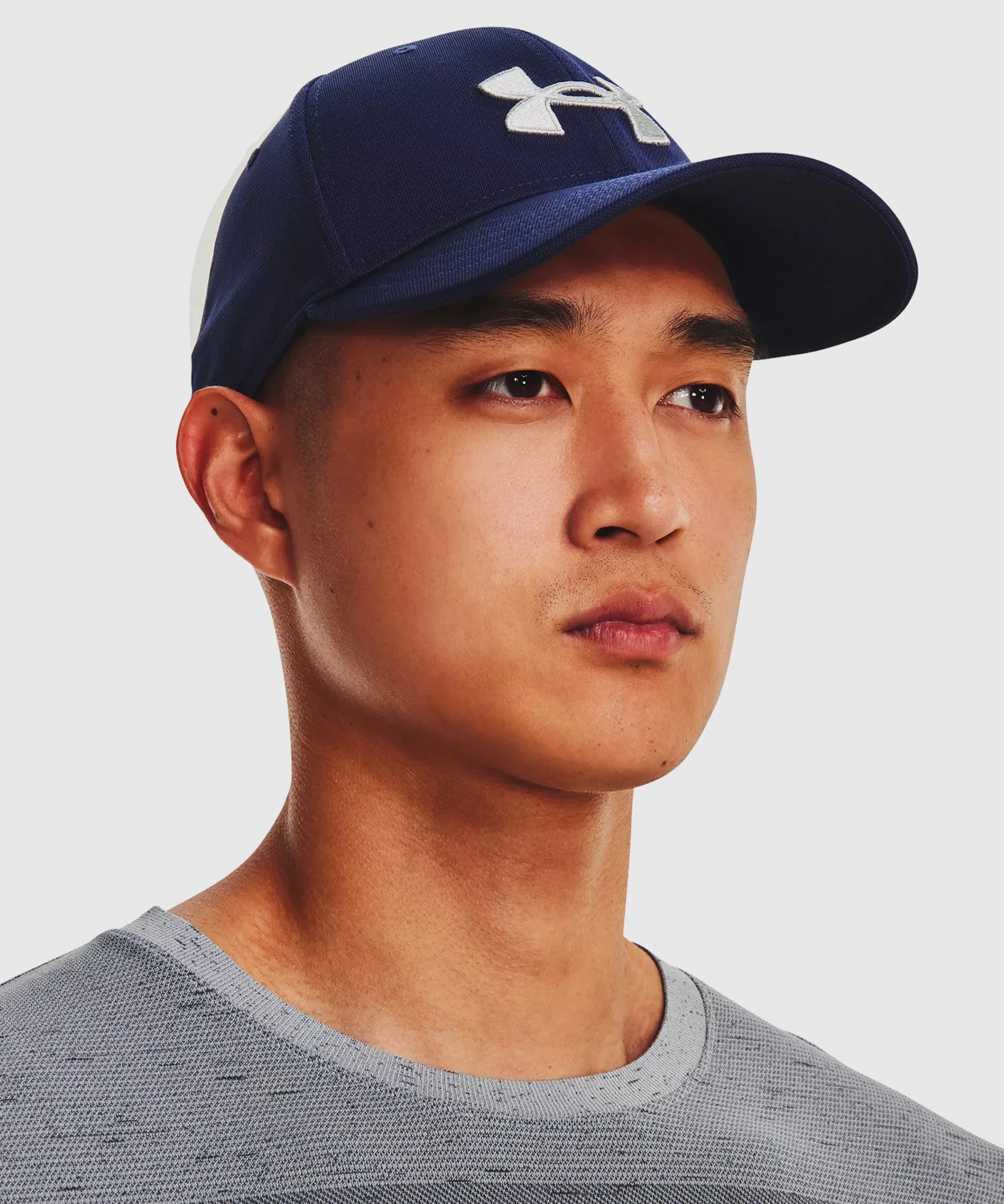 Casquette Réglable Under Armour Ua Blitzing - Bleu Marine/Blanc - Image 3