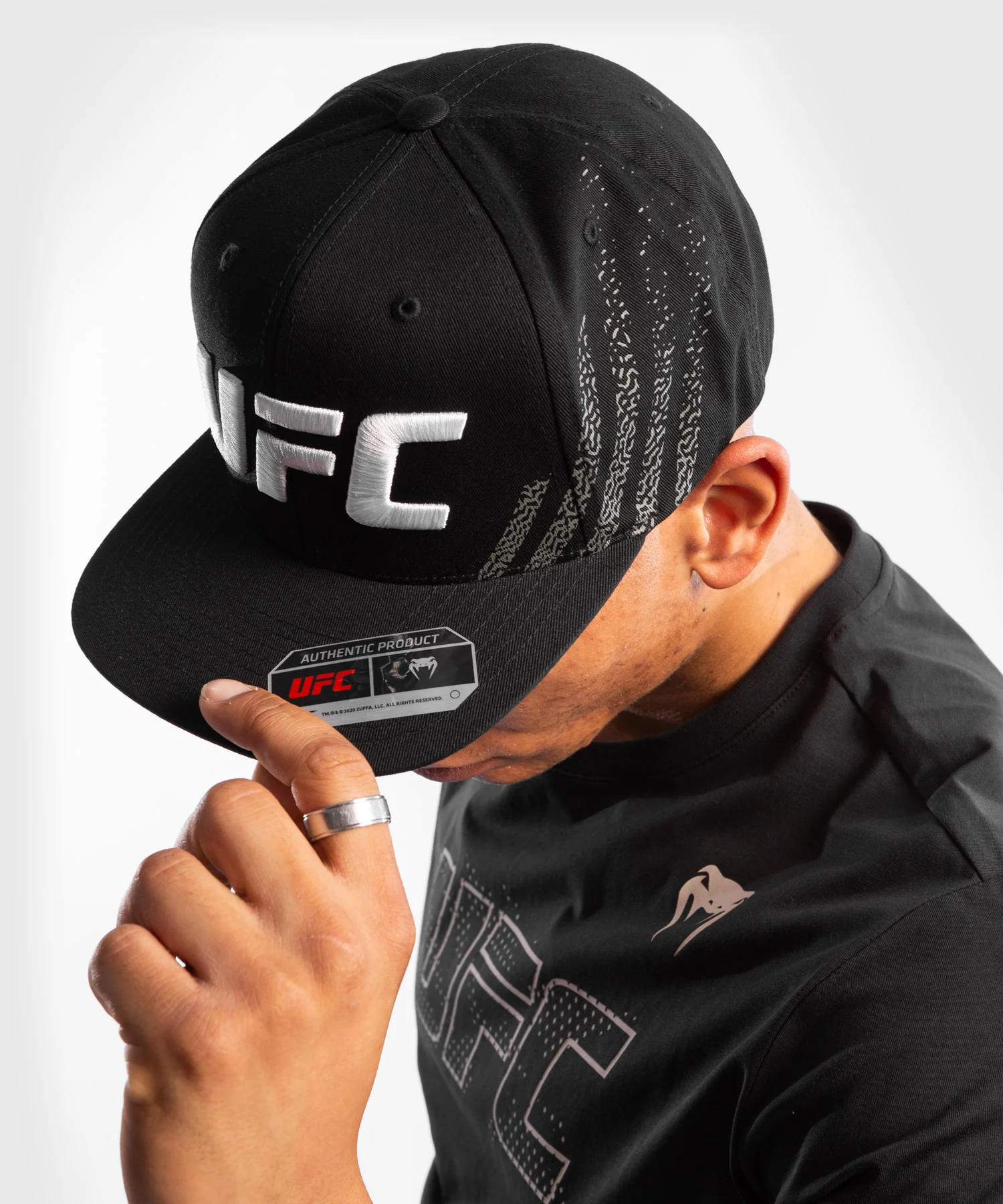 Casquette UFC Venum Authentic Fight Night - Noir - Image 6